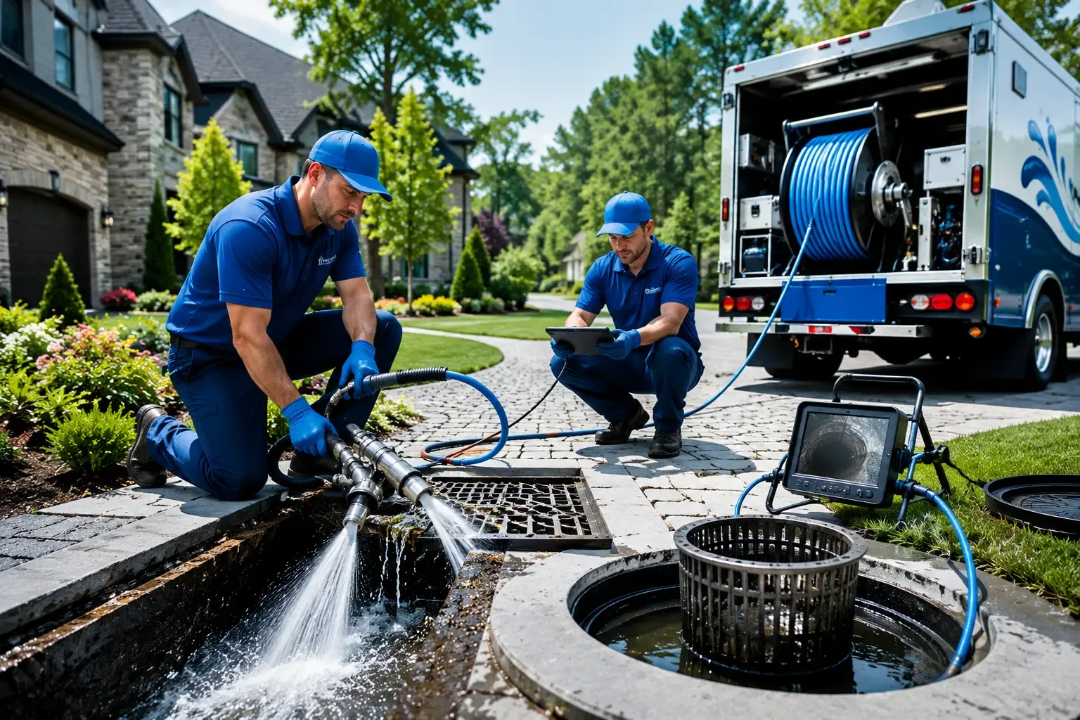 Local outdoor drain cleaning professionals in Fulton, TX