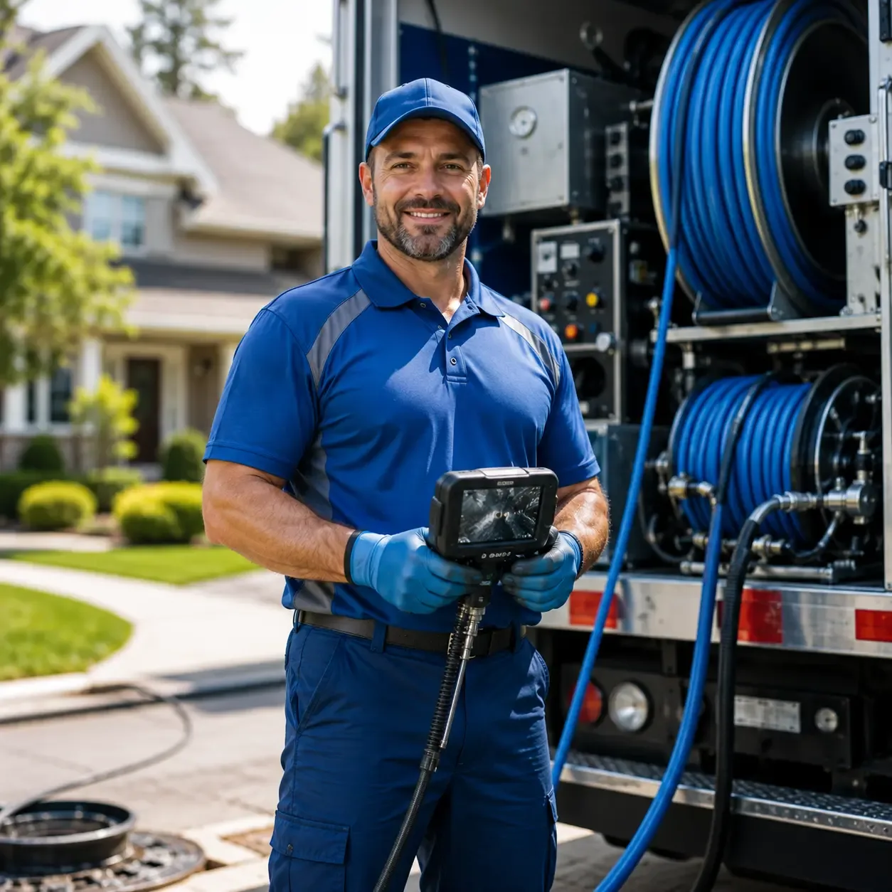 Local outdoor drain cleaning specialists in Fulton, TX